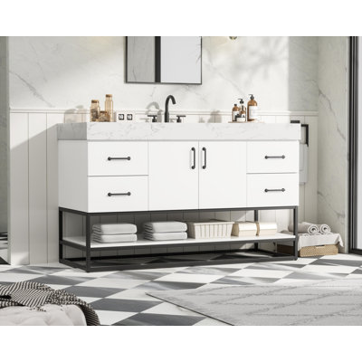 54 inch Single Bathroom Vanity