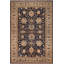 Tapis oriental brun en laine 9 pi 4 po x 12 pi 6 po Aarav