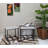 Isberga Marble Top Metal 3-Tier Nesting Tables