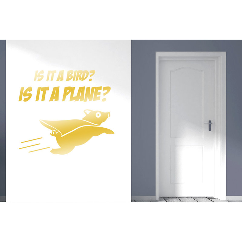 Wall Decal, Large, Shiny Gold