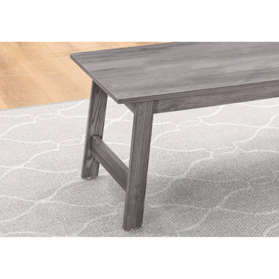Grey Laminate 3Pc Table - Coffee, End & Side Tables For Home Interior 3 In Transitional