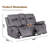 Bhuvi 70.47'' Faux Leather Reclining Loveseat-508951569
