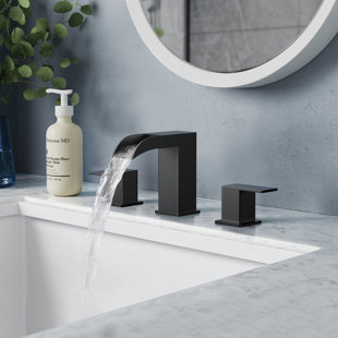Robinet pour salle de bain à 2 poignées avec drain FURUISI