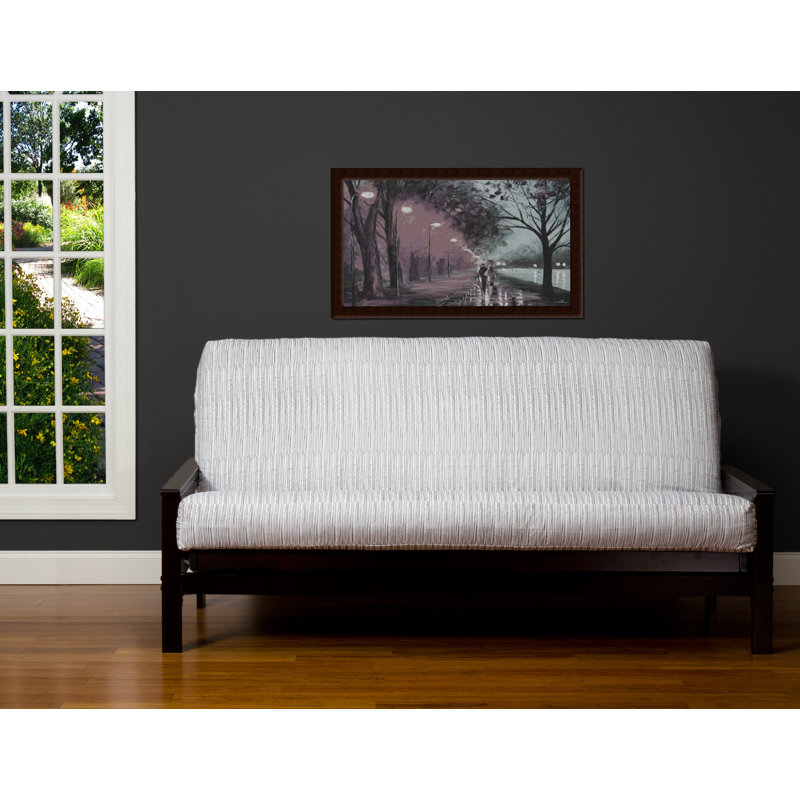 Polyester Box Cushion Futon Slipcover, Queen
