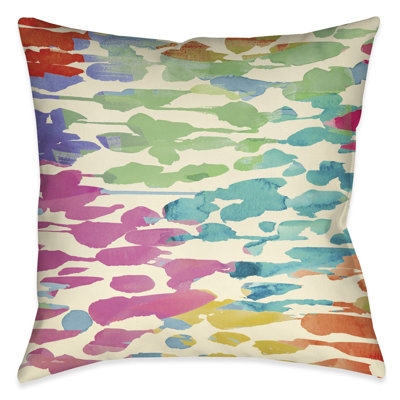  Coussin décoratif éclaboussures de couleur