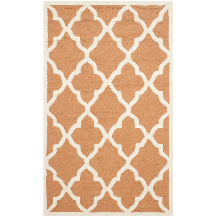 Cannen Hand Tufted Wool Geometric Rug