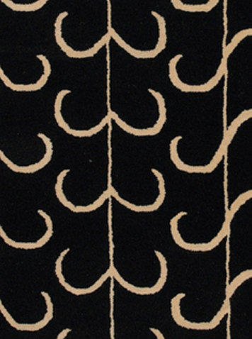 Tapis de zone noire Sidney, 5 pi x 7 pi 6 po