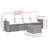 Vidaxl Garden Sofa Set Grey And Brown