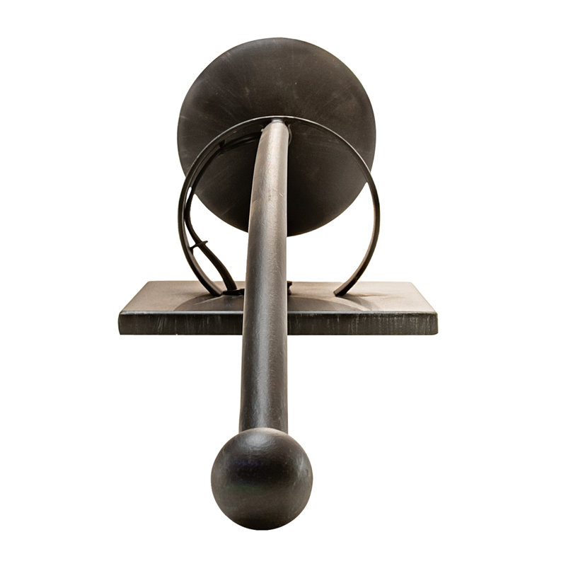 Bechar 1 - Light Candle Wall Light, Antique Iron