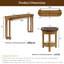 Villepinte 4 Piece Bar Table Set-783804128-783804141-783804138