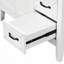 Meuble-lavabo de salle de bain sans lavabo, base d'armoire seulement, armoire de salle de bain avec tiroirs, structure solide et panneau de fibres à densité moyenne-115688361