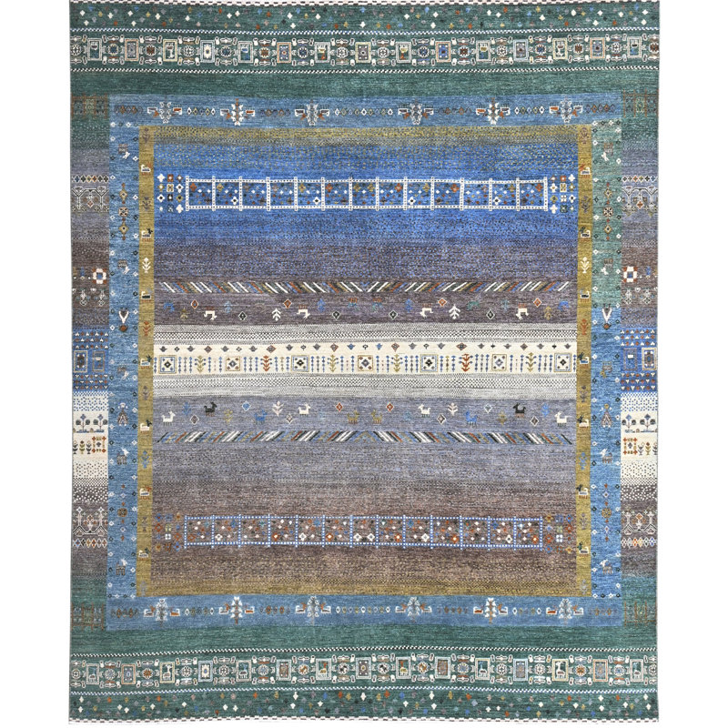 One-of-a-Kind Hand Knotted Area Rug