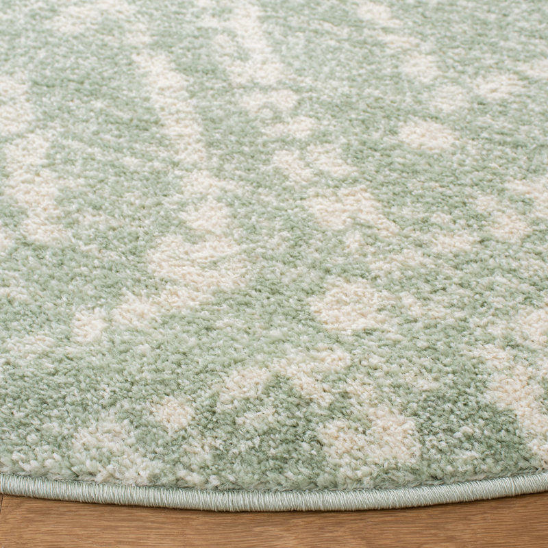 Adirondack Performance Geometric Rug, Round 6'