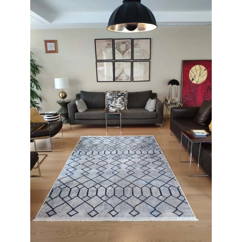 Tapis Matarranz avec envers antidérapant, Rectangle 2 pi 7 po x 3 pi 3 po