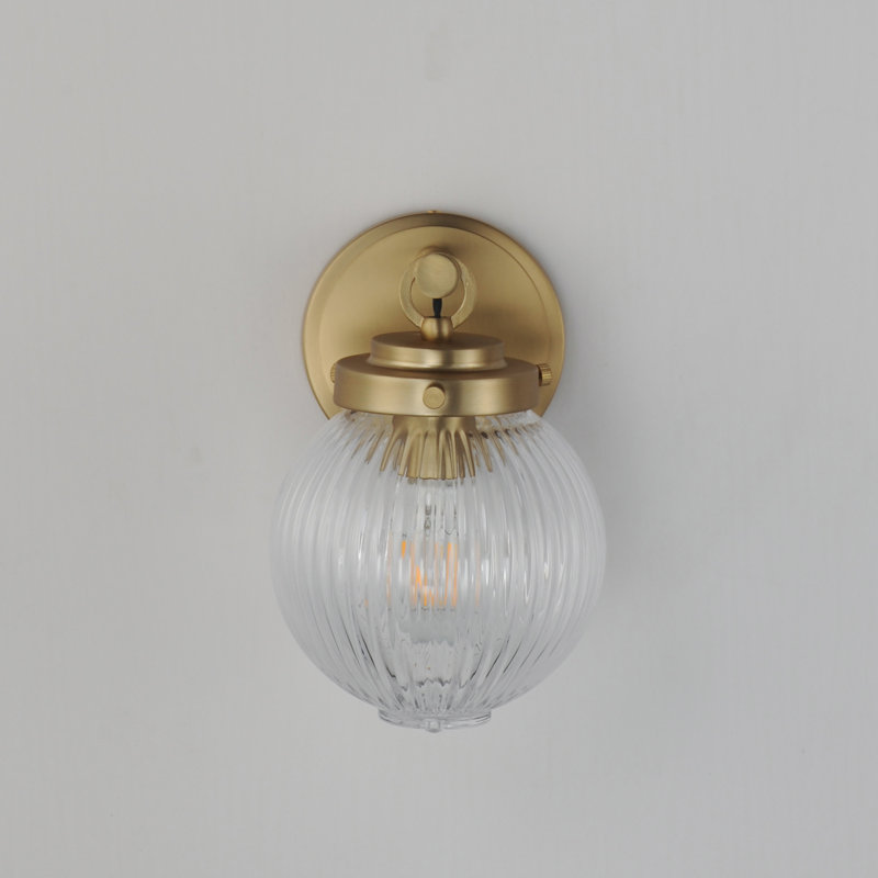 Kasbah-Wall Sconce, Satin Brass