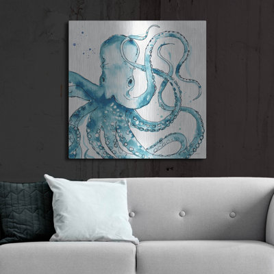 «Deep Sea VIII» par Anne Tavoletti, art mural en métal