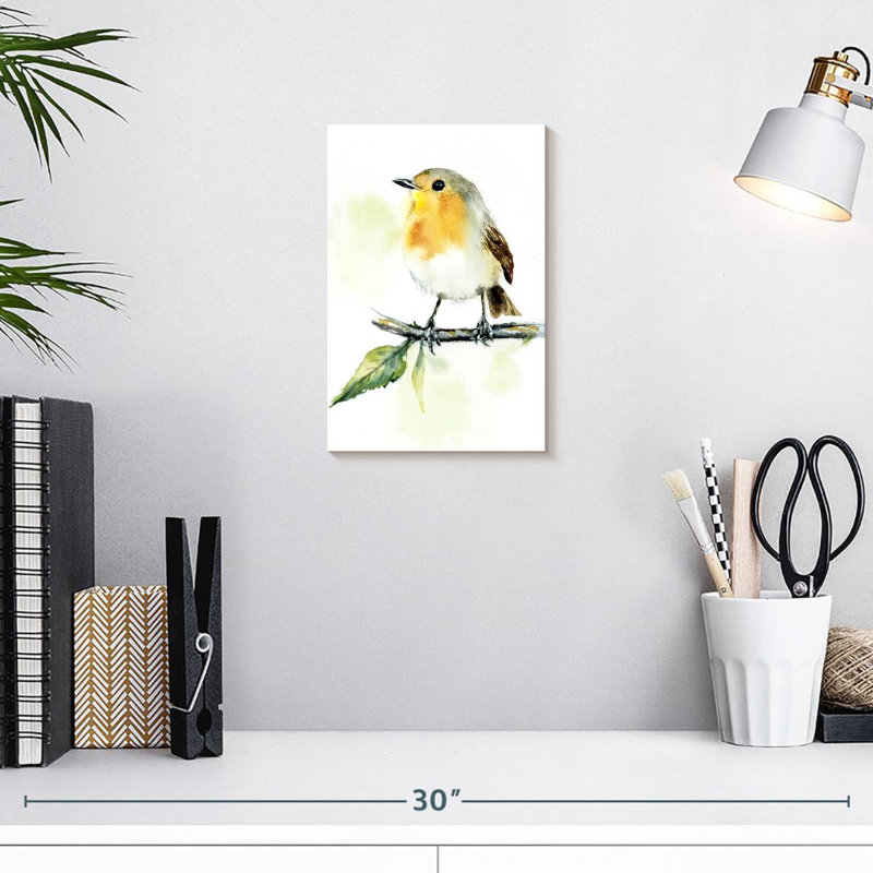 Brampt Robin Songbird, 12" H x 8" W