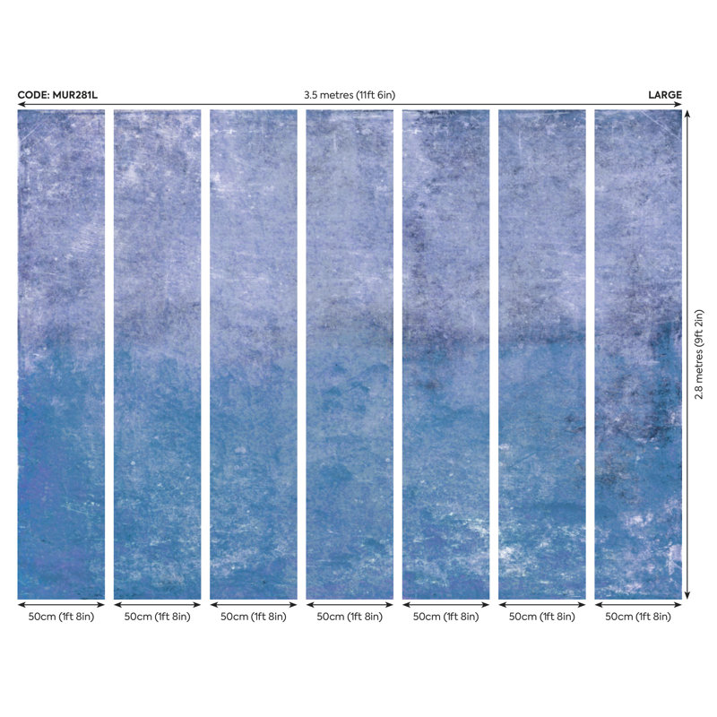 Beringer Matte Wall Mural, 280cm L x 350cm W