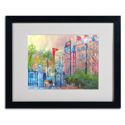 " Boston " by Richard Wallich Painting Print