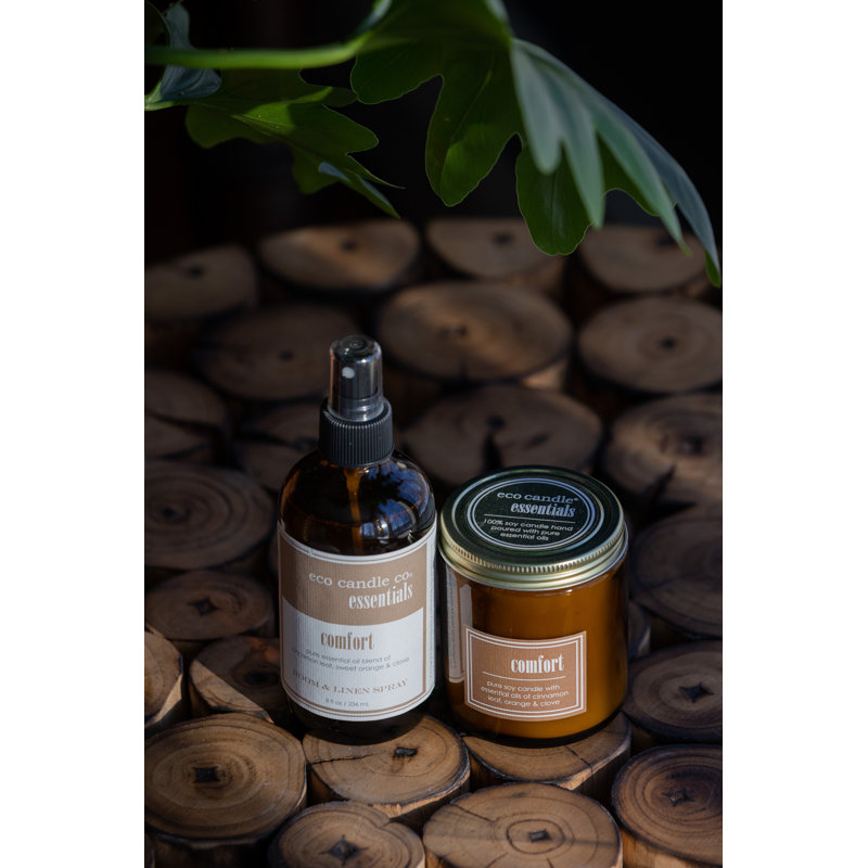 Bougie parfumée à l'huile essentielle Comfort