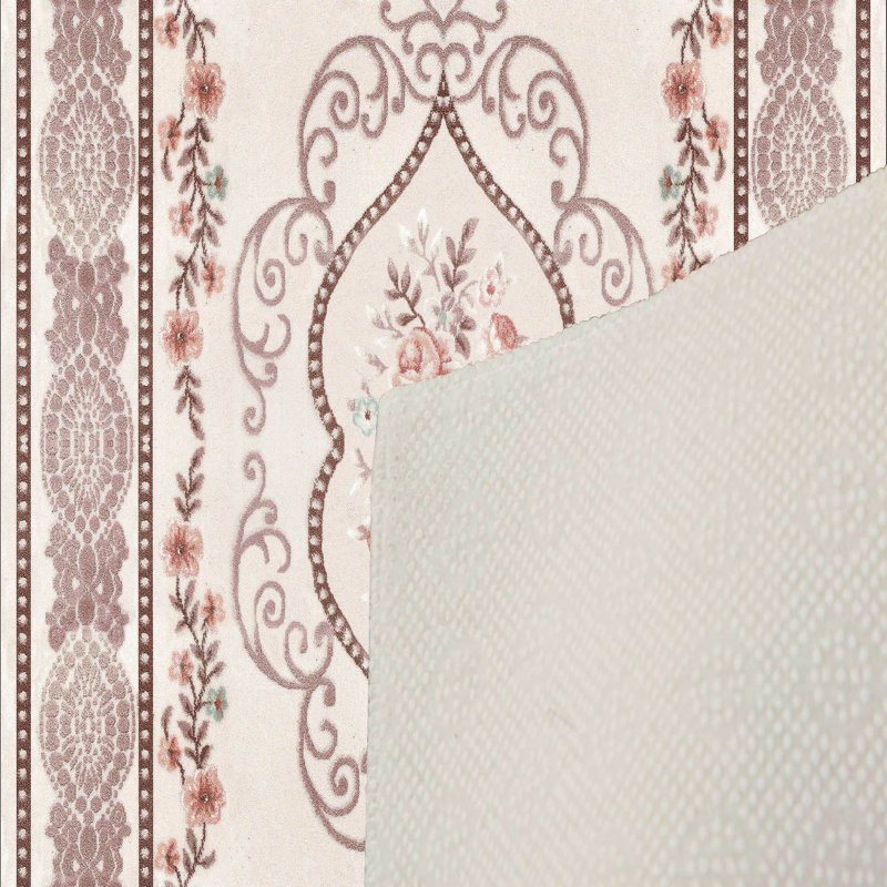 Antibacterial Hall Carpet, 39.4 x 59.1 inches | 100% Polyester, 0.4 in Pile Height, Non-Slip PVC Felt Dot Underside | Machine Washable, 3D Digital Printing, Durable & Stylish for Modern Home Décor