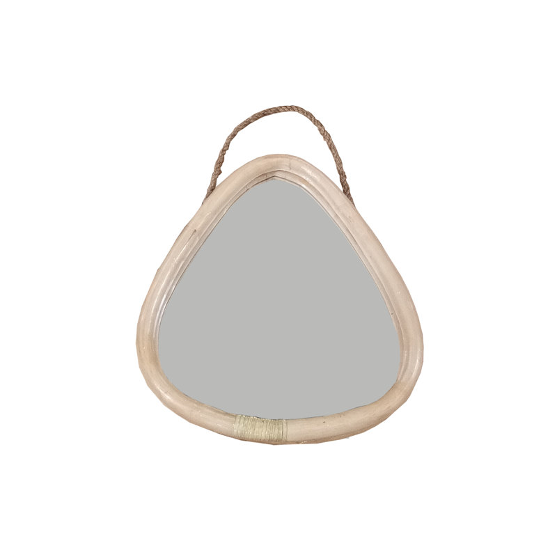 Sushmita Rattan Flat Wall Mirror