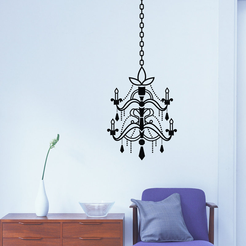 Furniture Sets Chandelier Wall Sticker