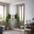 Lensa Rectangle Metal Full Length Wall Mirror with Embedded Bracket-233625010-233625013