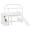 Lit mezzanine simple avec glissade