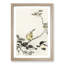 Bunting Bird on a Blossom Branch by Ohara Koson - Picture Frame Art Print-55681177-55681176