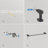 Cubic 5 - Piece Bathroom Hardware Set-58850951