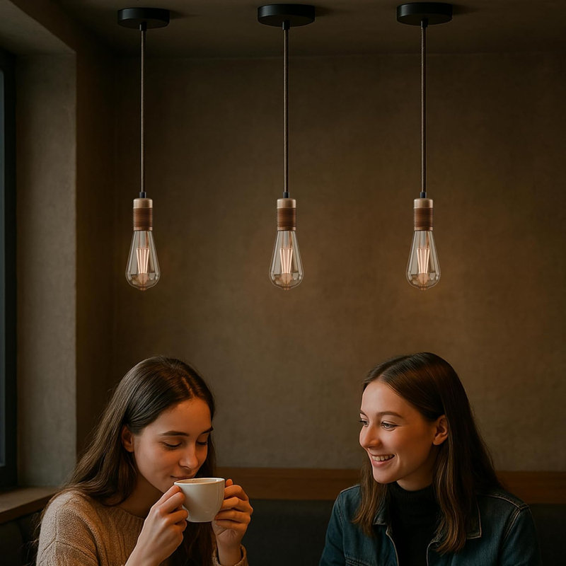 Ancil 1 - Light Copper Pendant