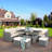 9 - Person Patio Conversation Set with Cushions-1473695853