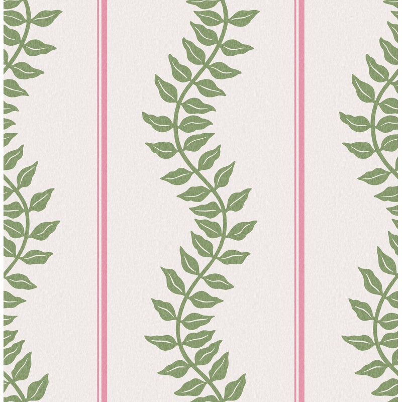 Papier peint Laurel, Rose