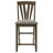 Maxine Brown Upholstered Counter Height Dining Side Chair (Set Of 2)