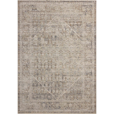 Chris Loves Julia x Loloi Ida Slate / Natural Area Rug