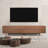 Modern 94.5" TV Stand With Storage Cabinets And Walnut Finish-737301139
