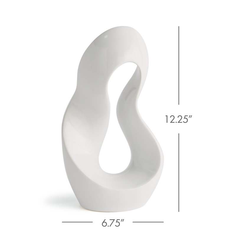 LYRA SCULPTURE, White