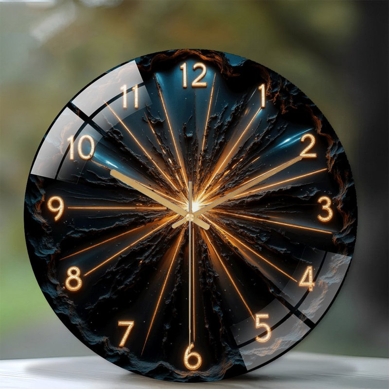 Horloge murale élégante 12 po