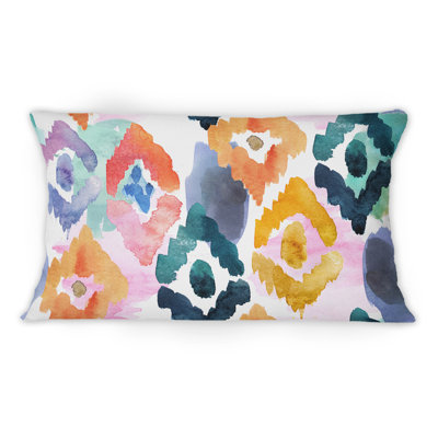 Geometric Reversible Throw Pillow
