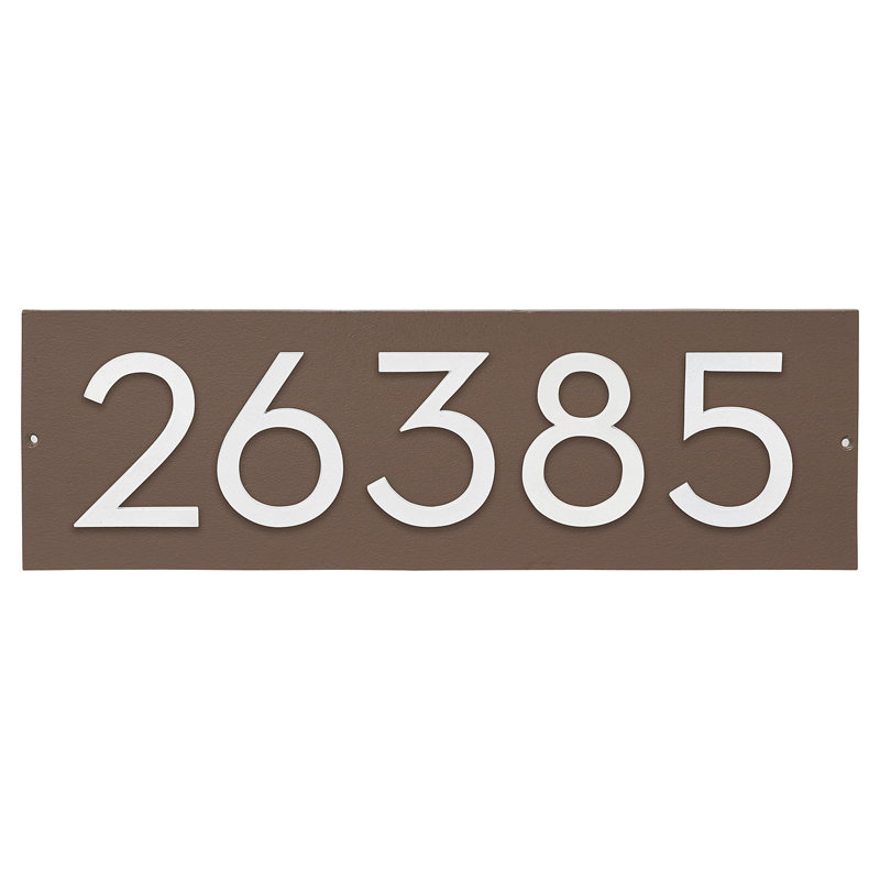 Rectangle Wall Plaque, Sand/White, Yes