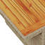  Ensemble de canapé de jardin en rotin beige