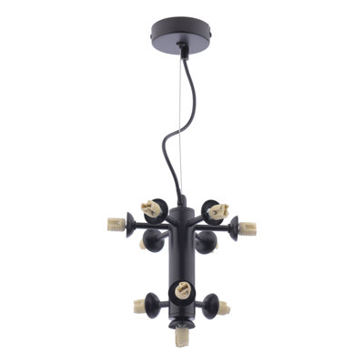 10 - Light Satin Black Pendant