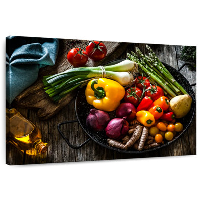 Poêle Yarlin avec légumes