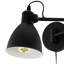 Mariah Steel Plug-in Swing Arm Sconce