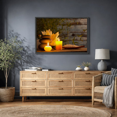 Impression sur toile, pierres Zen Zen