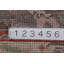 Tapis de vestibule oriental gris et ivoire Oushak 3 x 6