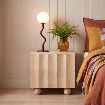 Lulu Nightstand Blonde Oak