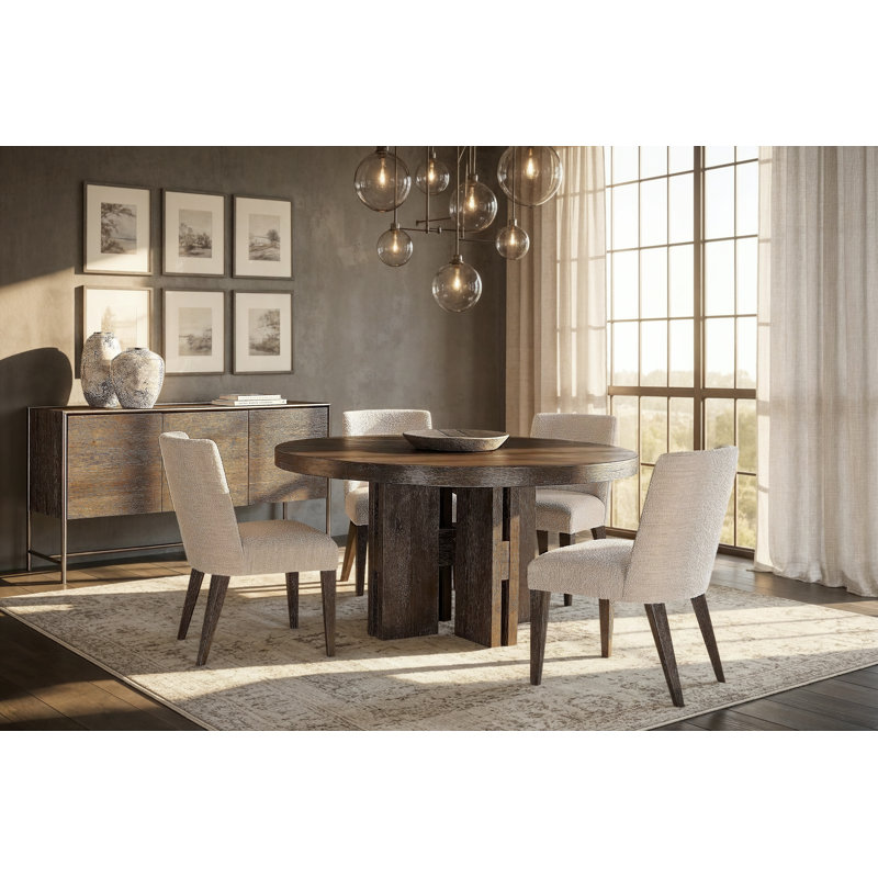 Bernhardt Outline Round Dining Table