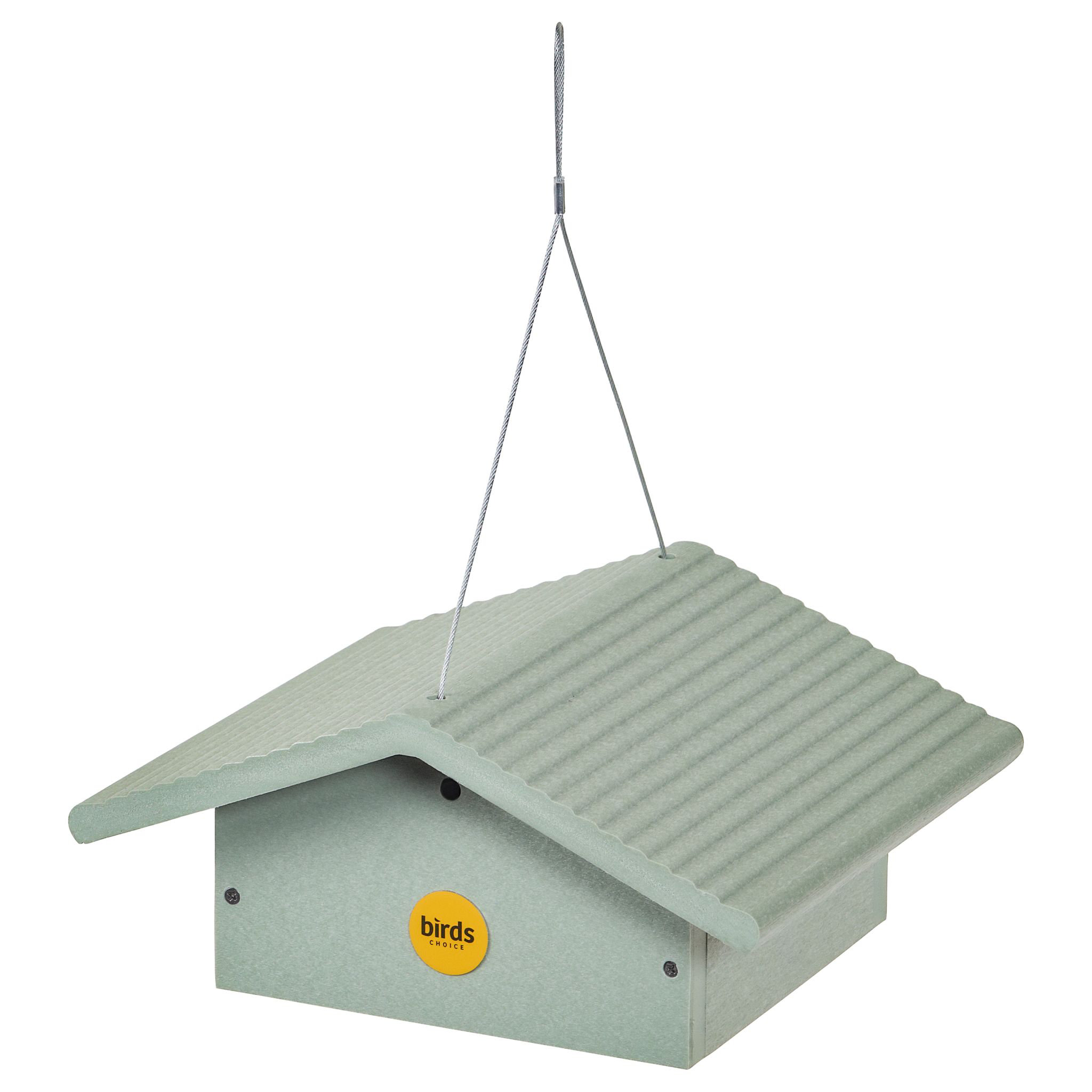 Birds Choice Suet Feeder Upside Down in Green Recycled Plastic